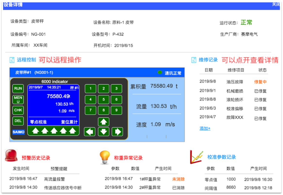 赛摩云联智能称重系统