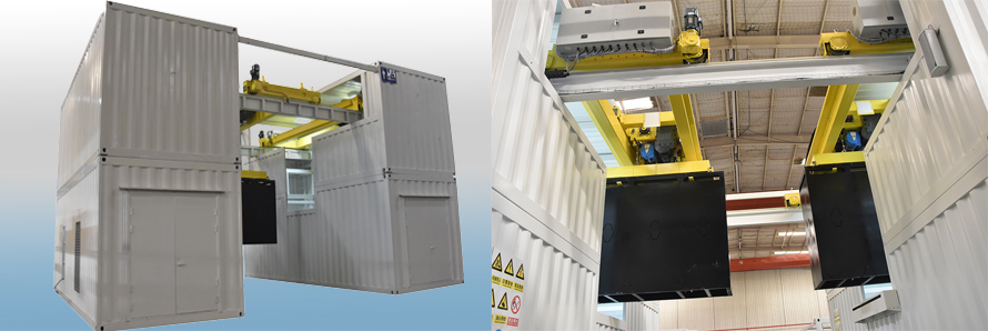 双仓快速换电站特点